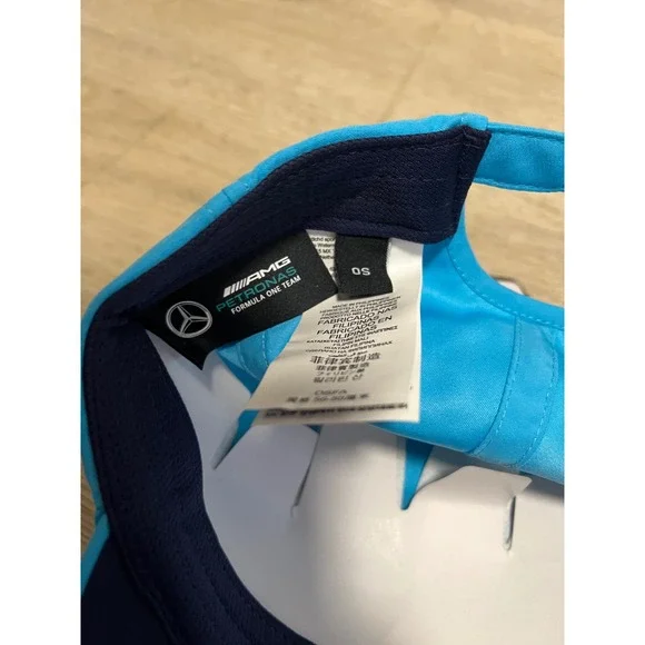 Mercedes AMG Petronas Formula One Team Formula 1 Hat‎ Blue 63 Monster Energy - Picture 9 of 11